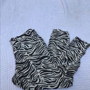 H&M’s zebra pull on pants
